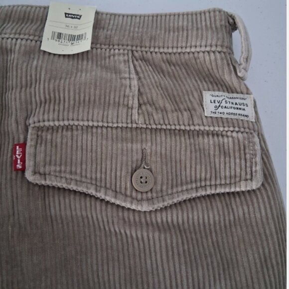 NWT Levi's Premium XX Chino Authentic Straight Fit Corduroy Pants Men's 36x32 - Picture 4 of 11
